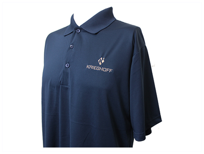 Bamboo Eco Tec Men’s Polo Shirt, Navy Blue