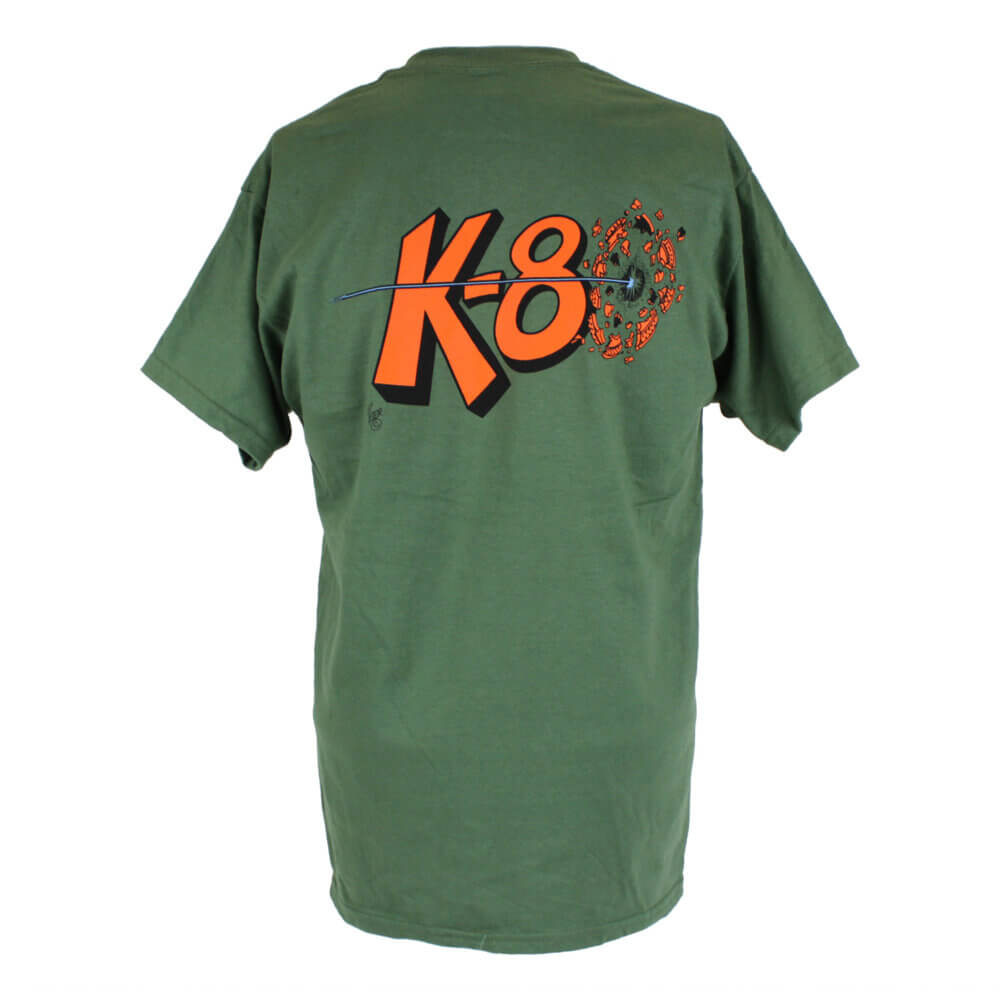T-Shirt “K-80 Broken Target”, Military Green